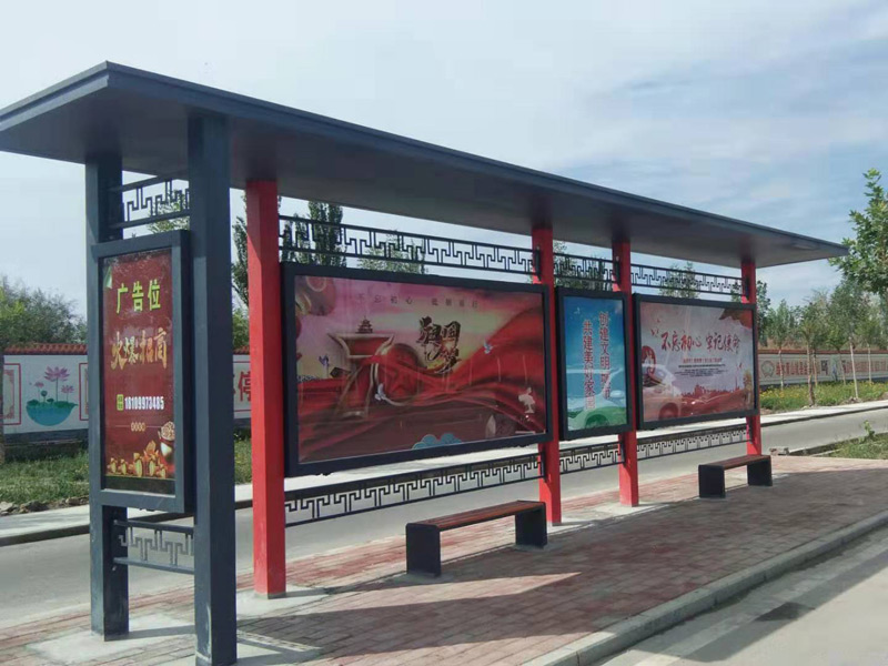 新疆候車亭安裝